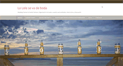 Desktop Screenshot of lalolasevadeboda.net